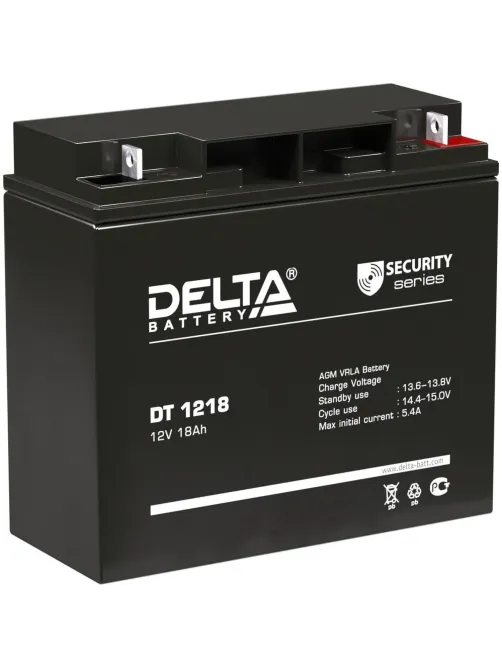 Батарея для ИБП Delta DT 1218  12/18 В/Ач 181х76х168