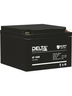 Батарея для ИБП Delta DT 1226 12В/26. болт М6(167x175x126мм)