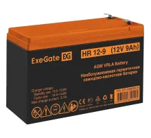 Батарея для ИБП ExeGate HR 12-9 (12V 9Ah 1234W, клеммы F2)(EP129860RUS)
