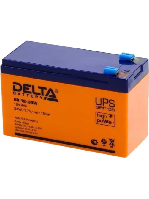 Батарея для ИБП Delta HR 12-34W (12V/9Ah)