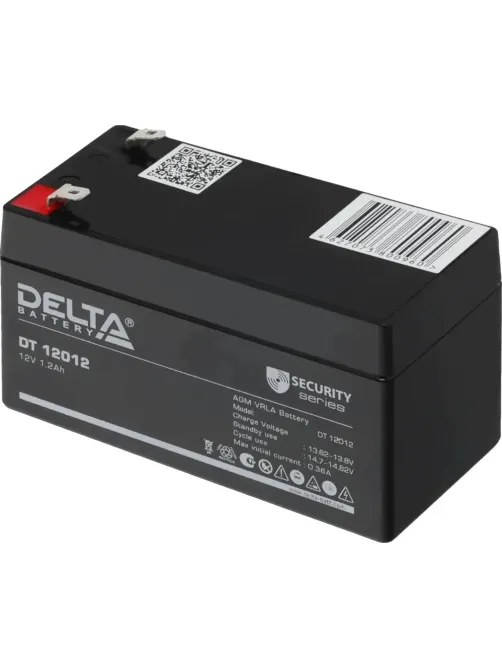 Батарея для ИБП Delta DT 12012 12В/1.2Ah, F1 (97x44x53мм)