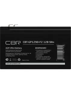 Батарея для ИБП CBR 12В/9Ач, клеммы F2(CBT-GP1290-F2)