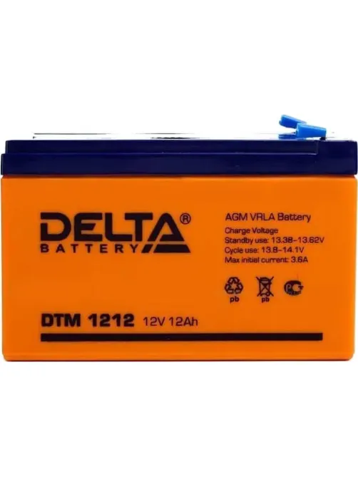 Батарея для ИБП Delta DTM 1212 (12V/12Ah)_D_K