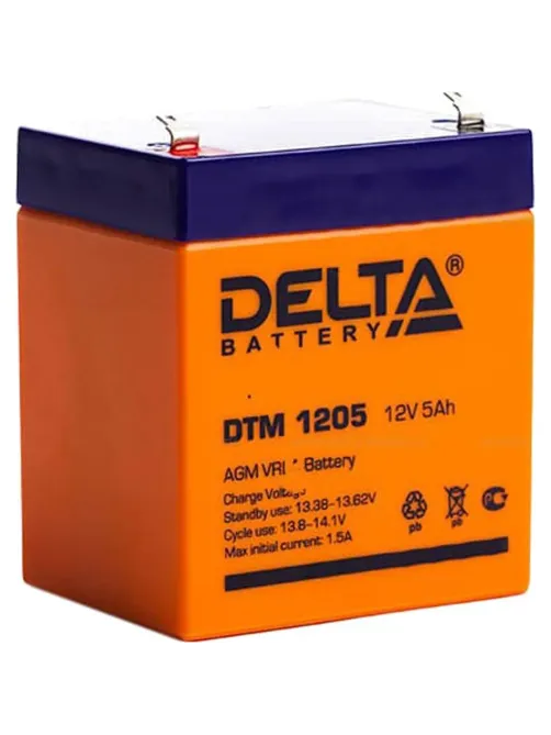 Батарея для ИБП Delta DTM 1205 (12V/5Ah)_D_K