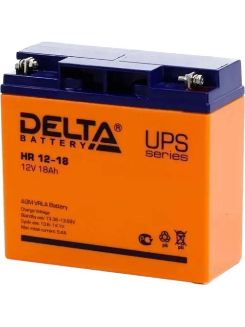 Батарея для ИБП Delta HR 12-18 (12V/18Ah)_D_K