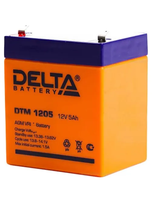 Батарея для ИБП Delta DTM 1205 (12V/5Ah)_D_K