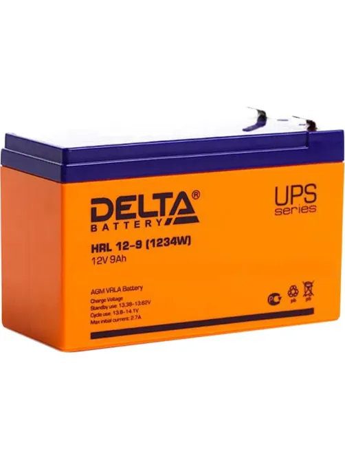 Батарея для ИБП Delta HRL 12-9/12-9X (12V/9Ah)