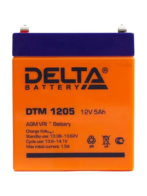 Батарея для ИБП Delta DTM 1205 (12V/5Ah)_D_K