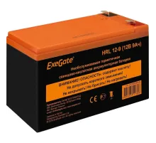 Батарея для ИБП ExeGate HRL 12-9 (12V 9Ah 1234W, клеммы F2)