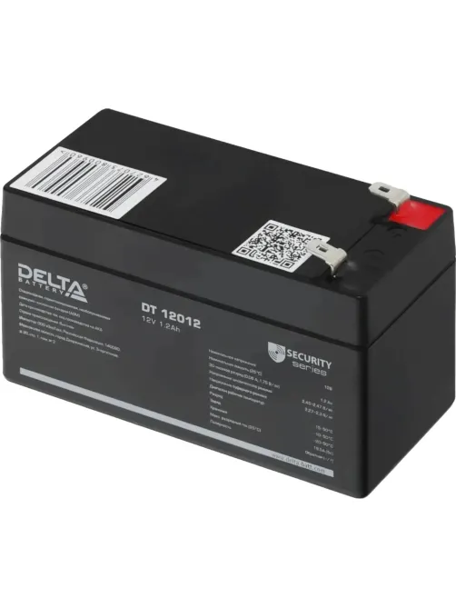 Батарея для ИБП Delta DT 12012 12В/1.2Ah, F1 (97x44x53мм)