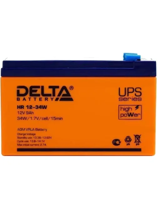 Батарея для ИБП Delta HR 12-34W (12V/9Ah)