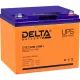 Батарея для ИБП Delta DTM 1240 L 12В/40, болт М6 (198x166x170мм)