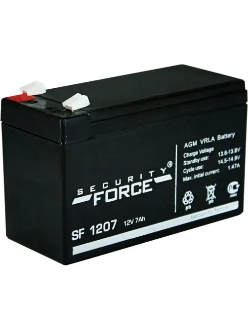 Батарея для ИБП Security Force SF 1207 12 В 7 Ач