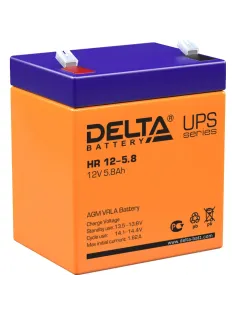 Батарея для ИБП Delta HR 12-5.8 12В/5.8, F2 (90x70x101мм)