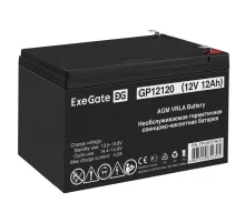 Батарея для ИБП ExeGate ExeGate GP12120 (12V 12Ah, клеммы F2)(EP160757RUS)