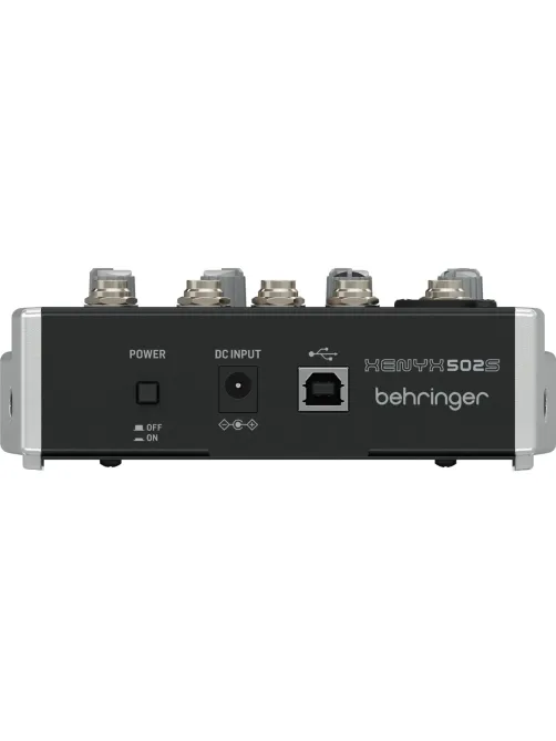 Микшерный пульт Behringer Xenyx 502S, аналогов. 5 вх, USB интерф. для стрим