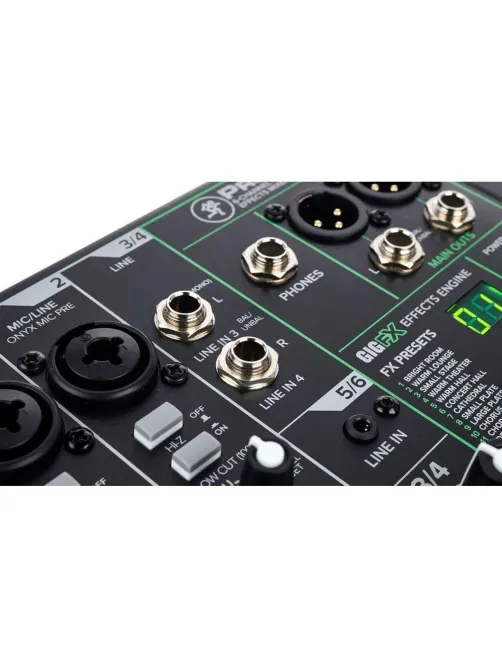 Микшерный пульт Mackie ProFX6v3, 6-канальный, с процессором эффектов