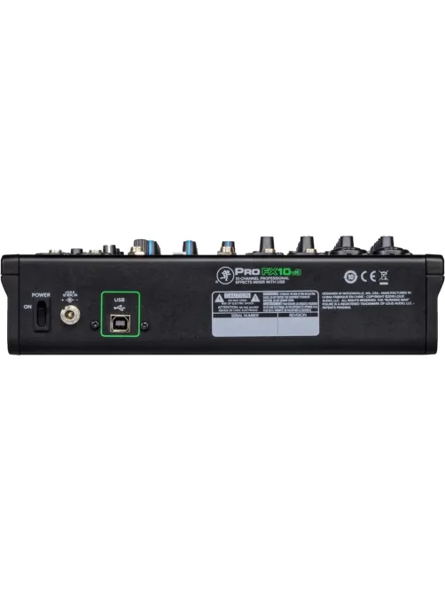 Микшерный пульт MACKIE ProFX10v3, 10-канальный, с процессором эффектов, USB