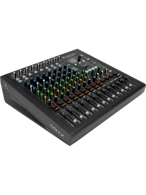 Микшерный пульт Mackie ONYX12, 12-кан. поканальн. запись, проц. эффект, USB