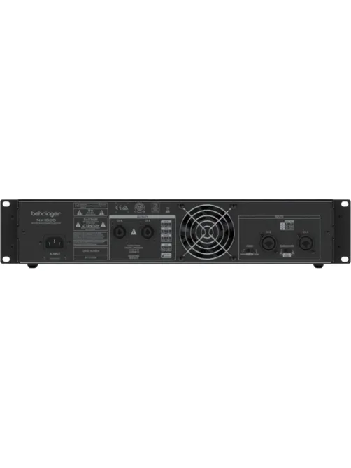 Усилитель мощности Behringer NX1000, D-класс. 2x500Вт (2Ом)