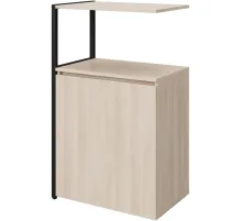 Полустеллаж для документов K-Loft  241H023 645х400х1068 дуб сканд/черный