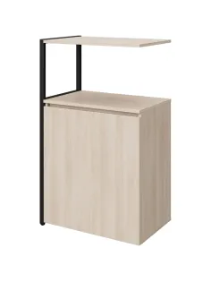 Полустеллаж для документов K-Loft  241H023 645х400х1068 дуб сканд/черный