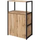 Стеллаж для документов K-Loft  241H022 670х400х1068 дуб натур/черный