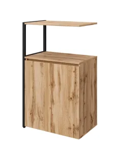 Полустеллаж для документов K-Loft  241H023 645х400х1068 дуб натур/черный