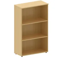 Стеллаж MON_Канц открытый низкий ШК39.10 700x330x1130 бук невский