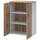 Стеллаж Коомус Мебель К-Loft 241H011 786х420х1080 дуб натур/белый