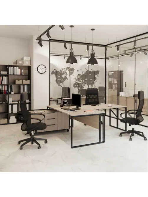 Стол К-Loft Director 241S007 Ш1600 дуб скандин