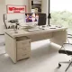 Стол Д_ EASY Director рук-ля Ш2000 ДСП мел. дуб шамони св.124