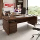 Стол Д_EASY Director рукля Ш1600 ДСП мел. дуб шамони тем.122