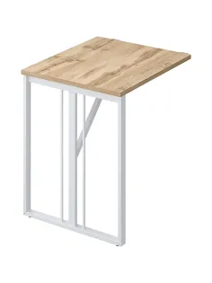 Брифинг Комус Мебель К-Loft Director 241B002 700х600х752 дуб натур/белый