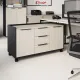 Тумба выкатн. К-Loft Director 241T006 1170x500x635 дуб скандин/графит