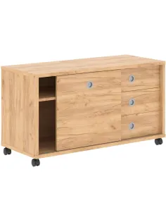 Тумба Born мобильная с дверью купе B 202.1A 1200х500х660 Дуб Бофорд