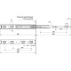 Направляющие УЗК_ StahlBuro шариковые 35-400 /16/ компл- 2 шт