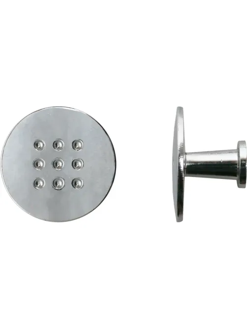 Ручка УЗК_кнопка меб. StahlBuro A507 (16656) компл-2шт CP хром