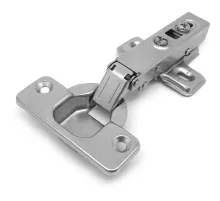 Петля УЗК_мини StahlBuro 103х62 D26 Clip-On полунакладная(15904)хром 2шт/уп