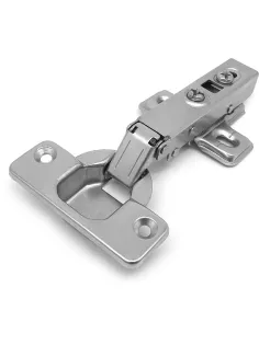 Петля УЗК_мини StahlBuro 103х62 D26 Clip-On полунакладная(15904)хром 2шт/уп