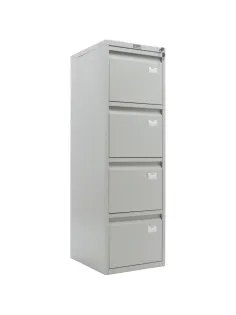 Картотека ПРАКТИК A-44 шкаф 4 секцион. А4, ц.замок, 410х485х1305