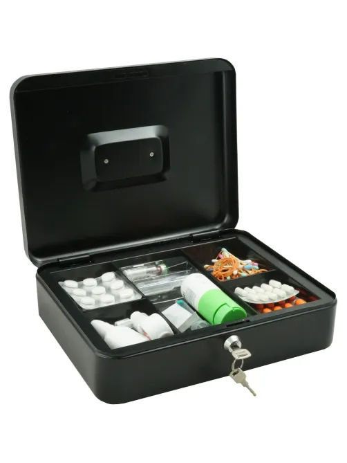 Кэшбокс KLESTO MB-4 черный 90x300x240