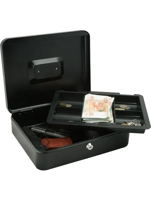 Кэшбокс KLESTO MB-4 черный 90x300x240
