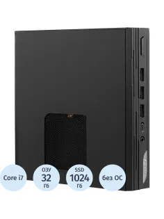 Мини ПК MSI Pro DP10 12M Mini(9S6-B0A611-288)i7-1360P/32/1TB/VESA/VGA/NOS