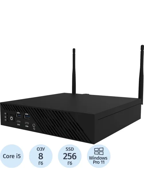 Неттоп Rikor USFF 101/01 032 (КДБА.466216.060-02) i5-12400/8Gb/256Gb/W11P