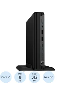 Мини ПК HP Pro 400 G9 Mini (A54WVET) i5-14500T/8GB/512GB/DOS/Mouse