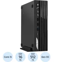 Неттоп MSI Pro DP21 14M Mini (9S6-B0A431-1054)i5-14400/16Gb/512GB/NOS