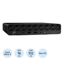 Мини ПК HP ProDesk 4 Mini G1i (BY6X8ET) U5 225T/16GB/512GB/Kbd +M/DOS