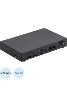 Неттоп ASUS NUC13BRK (90AS0011-M000C0) N50/Intel UHD/DOS/Black