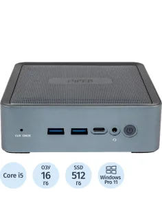 Мини ПК HIPER EXPERTBOX D20(ED20-I5124R8N1WPG)i5-1240P/16/SSD512/VESA/W11P